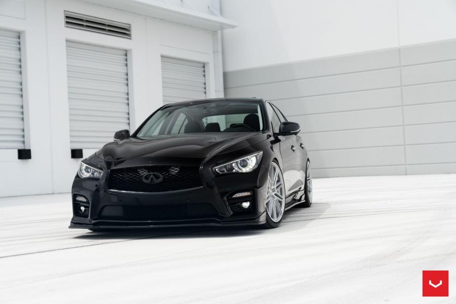  Infiniti Q50S on Vossen Wheels (CV10) 2019 года  (фото 9 из 21)